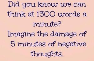 negative thoughts